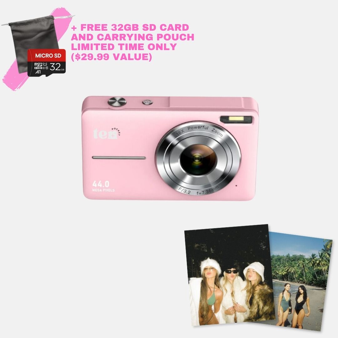Snap'd 2000's Aesthetic Digital Camera – TenPocket