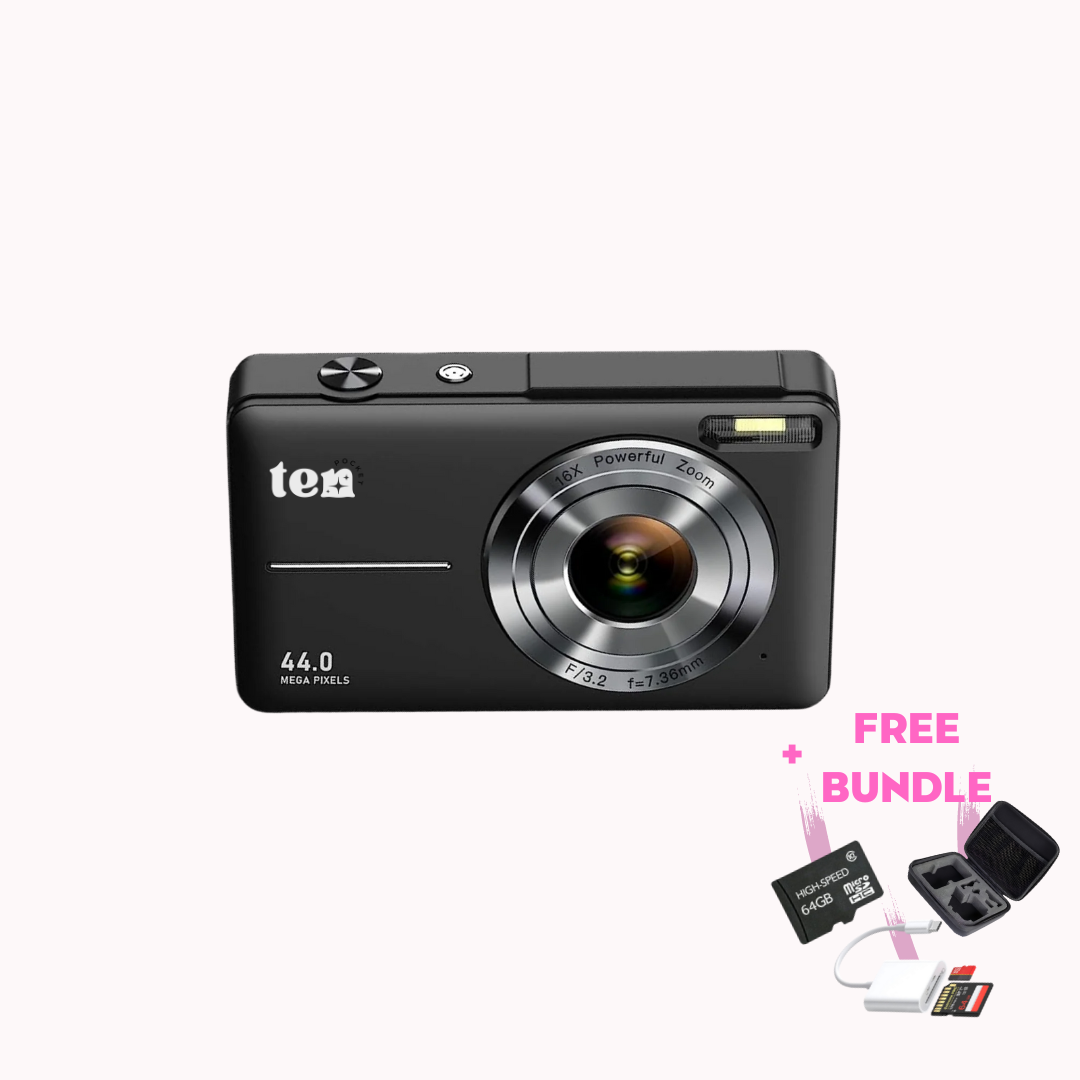 Snap'd - Retro Digital Camera + FREE Snap'd Bundle