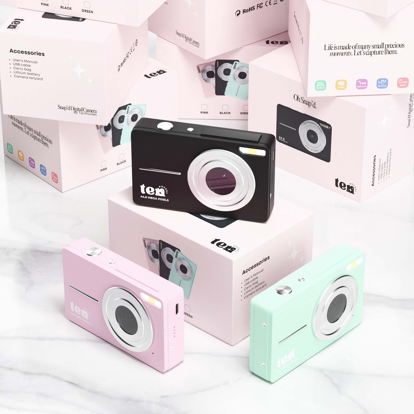 Snap'd - 2000's Aesthetic Digital Camera