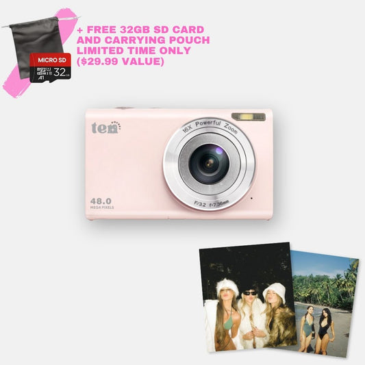 Snap'd PRO® 2000's Aesthetic Digital Camera